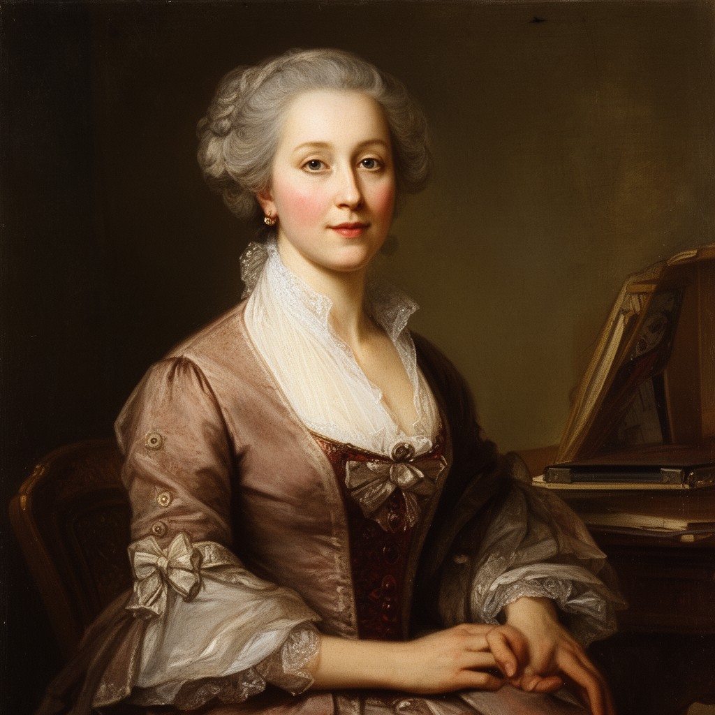 AI-generated illustration of Elizabeth Townshend