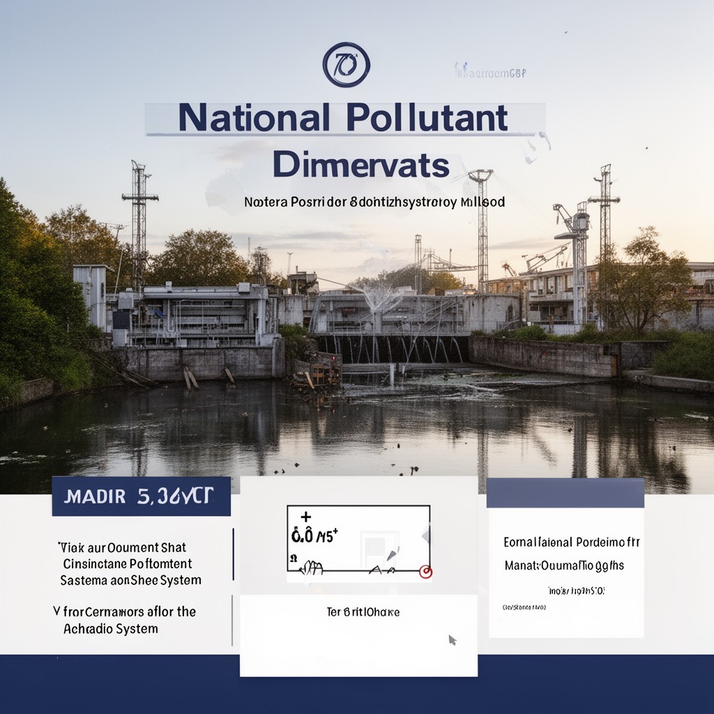 AI-generated illustration of National Pollutant Discharge Elimination System