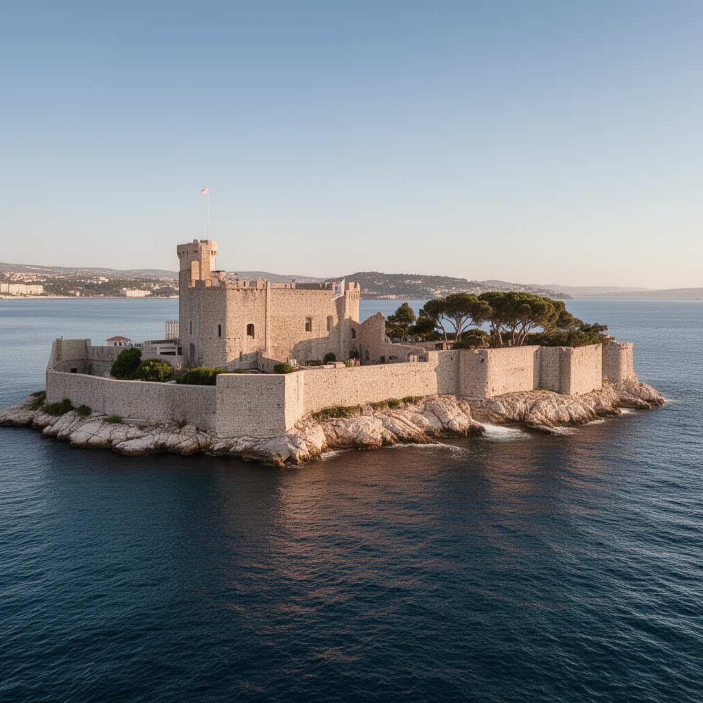 AI-generated illustration of Château d’If