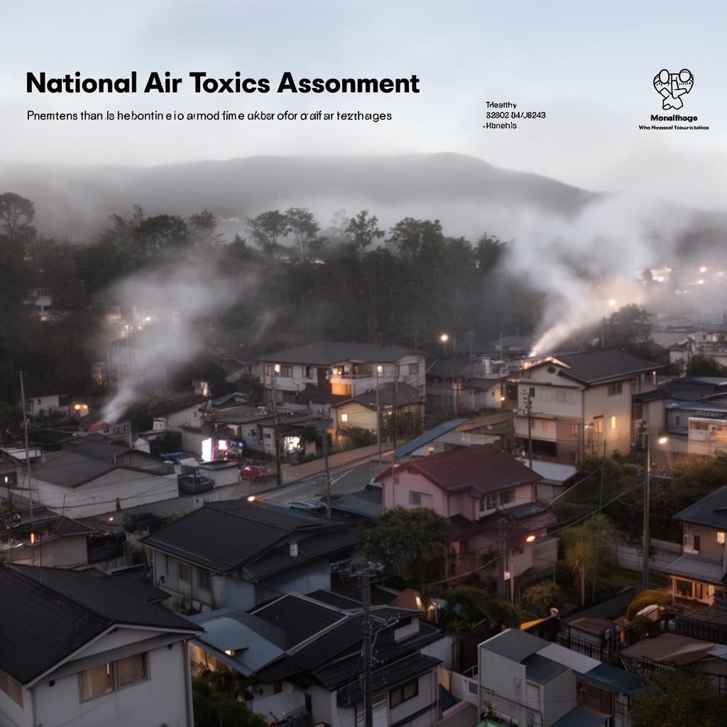 AI-generated illustration of National Air Toxics Assessment