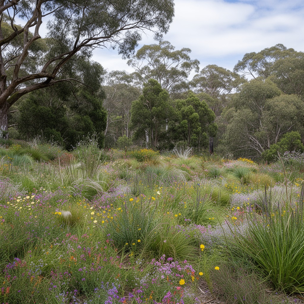 AI-generated illustration of Australian National Botanic Gardens