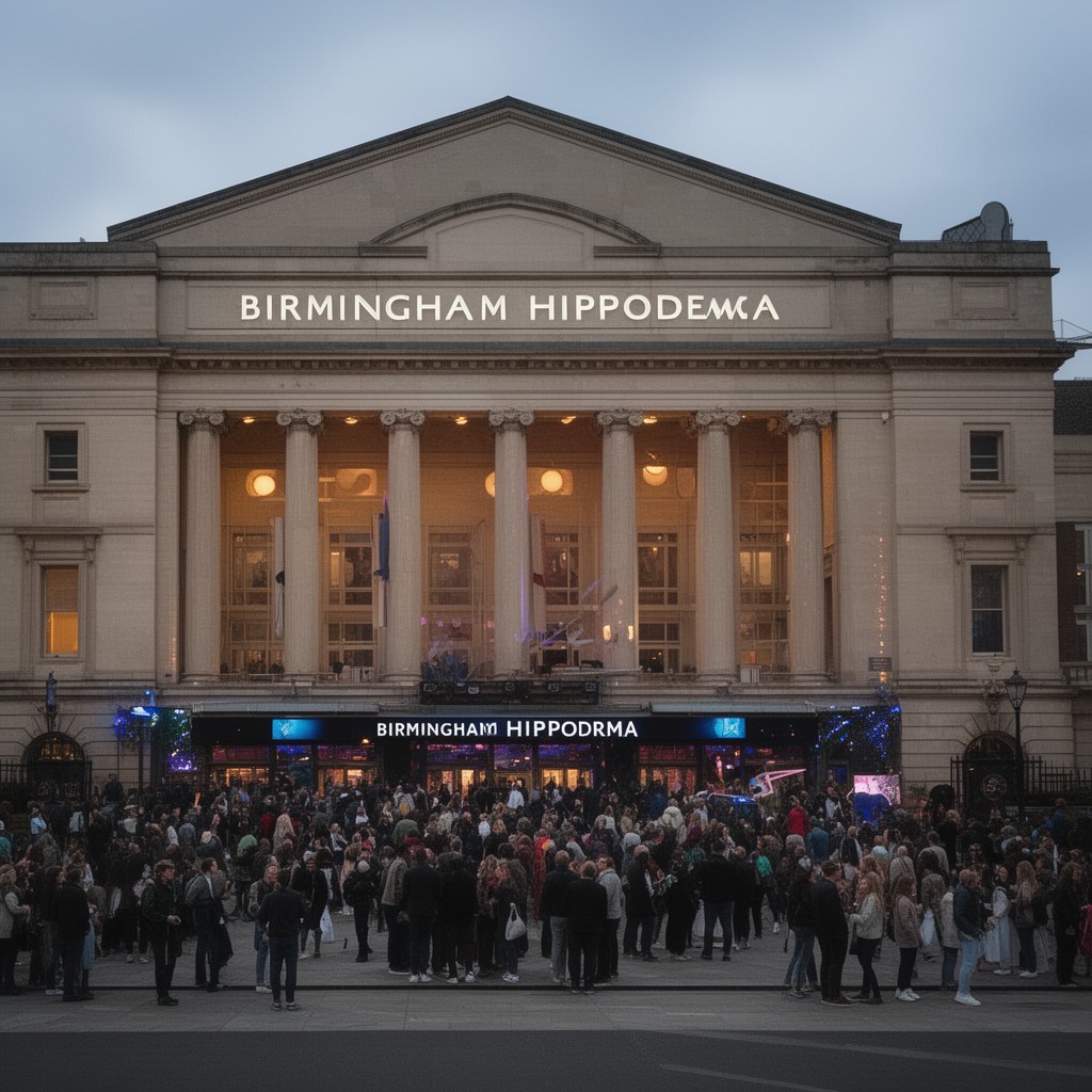 AI-generated illustration of Birmingham Hippodrome