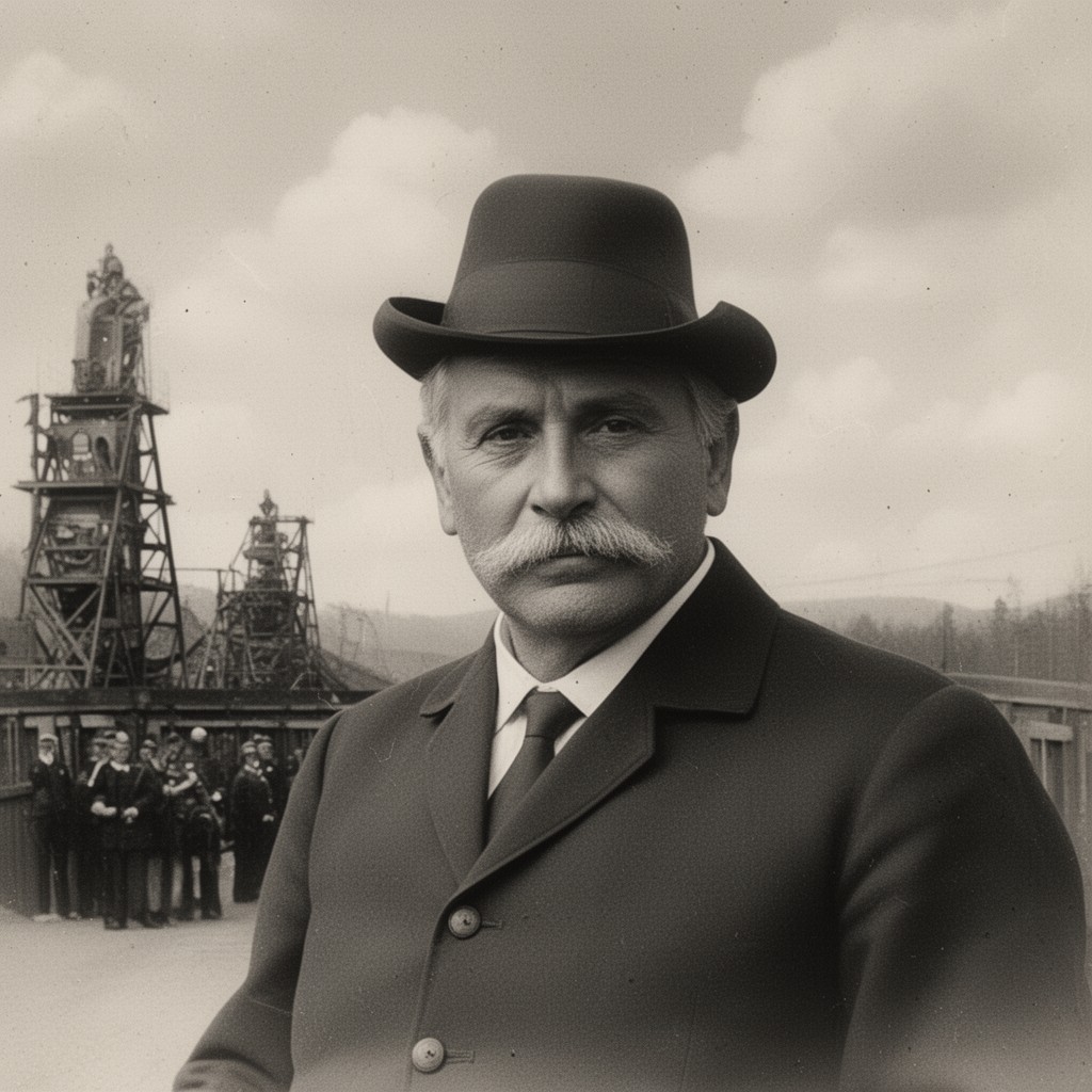 AI-generated illustration of Grenville M. Dodge