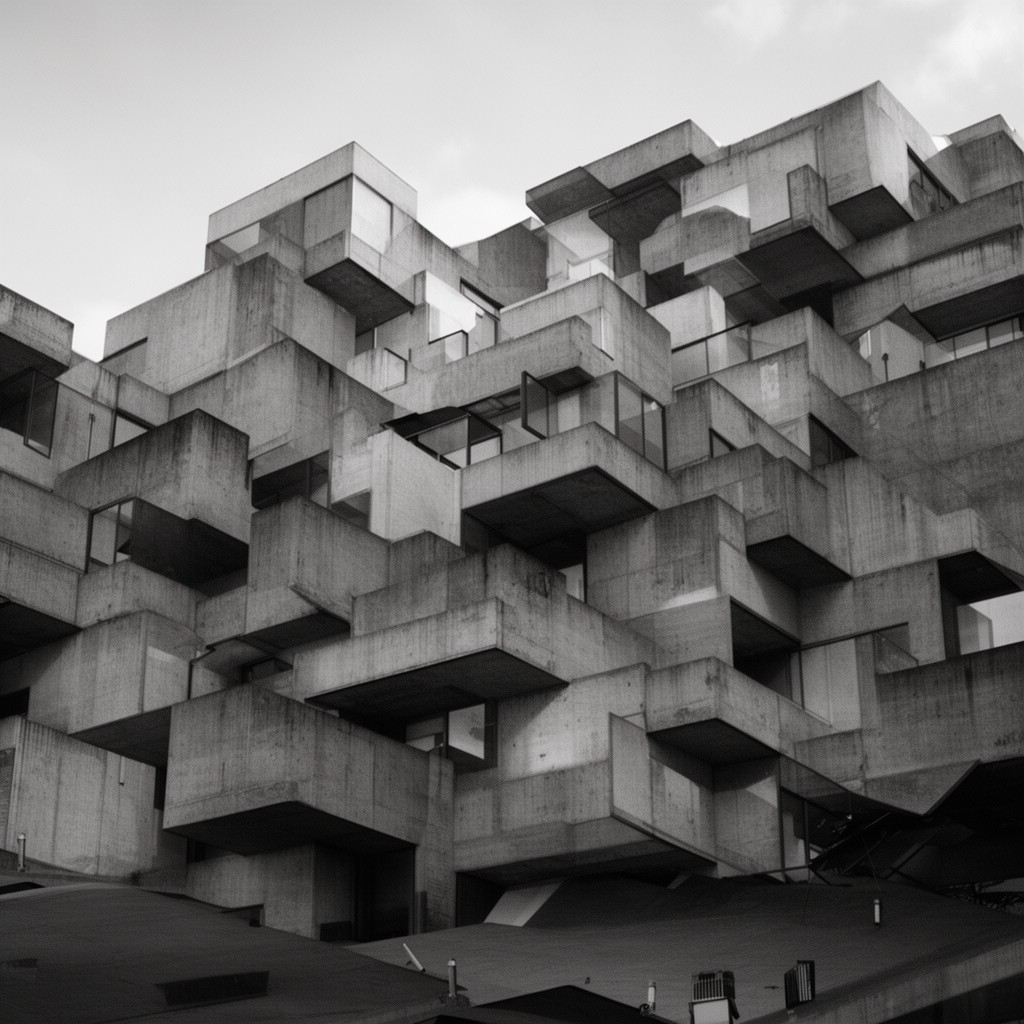 AI-generated illustration of Peter Eisenman