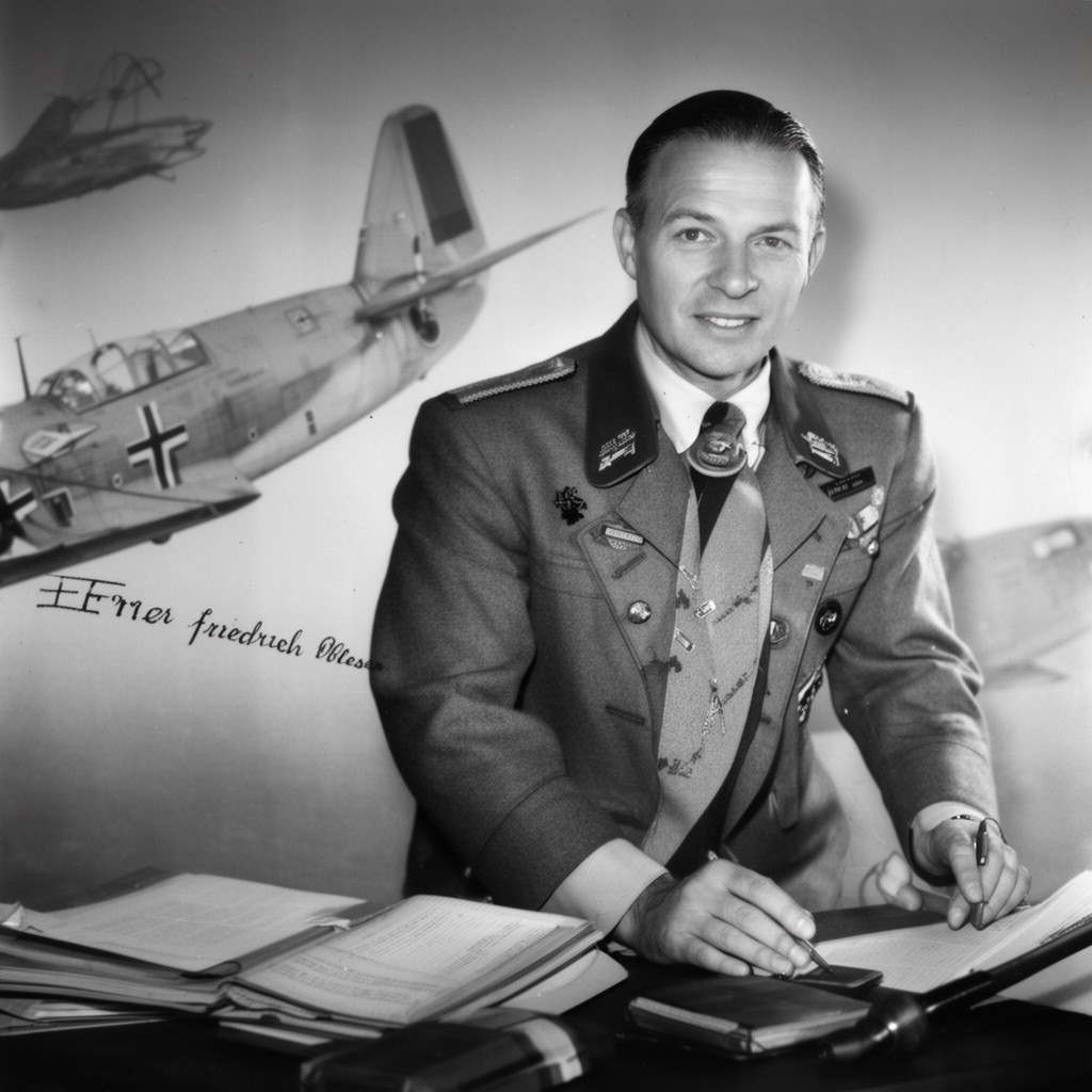 AI-generated illustration of Friedrich Obleser