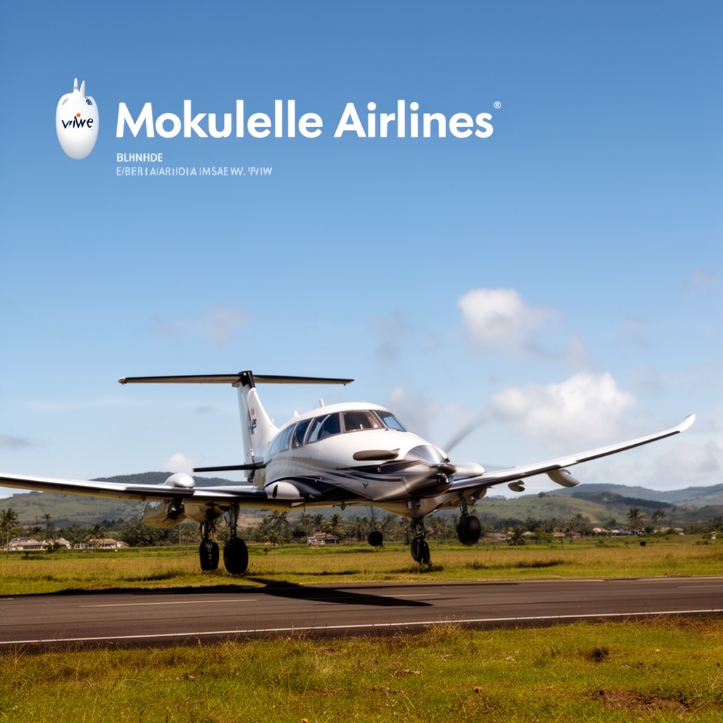 AI-generated illustration of Mokulele Airlines