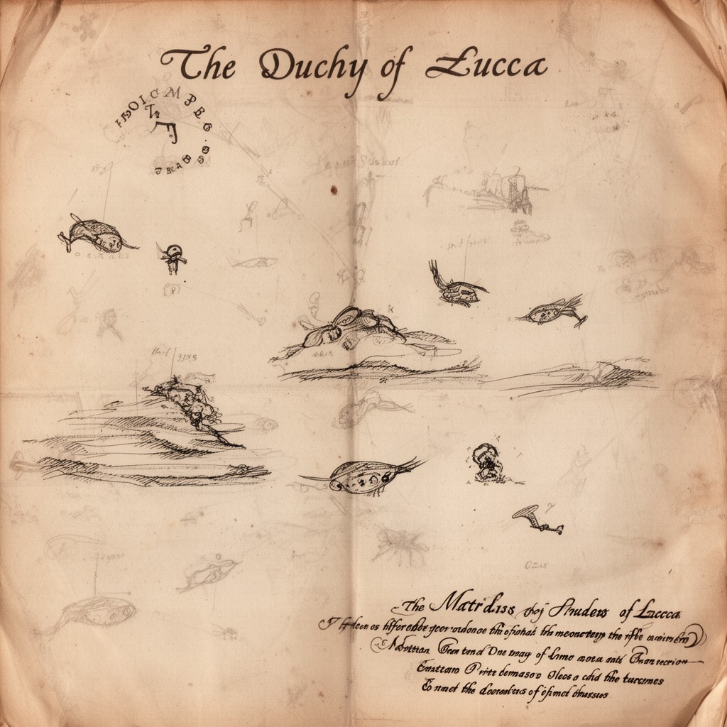 AI-generated illustration of Duchy of Lucca
