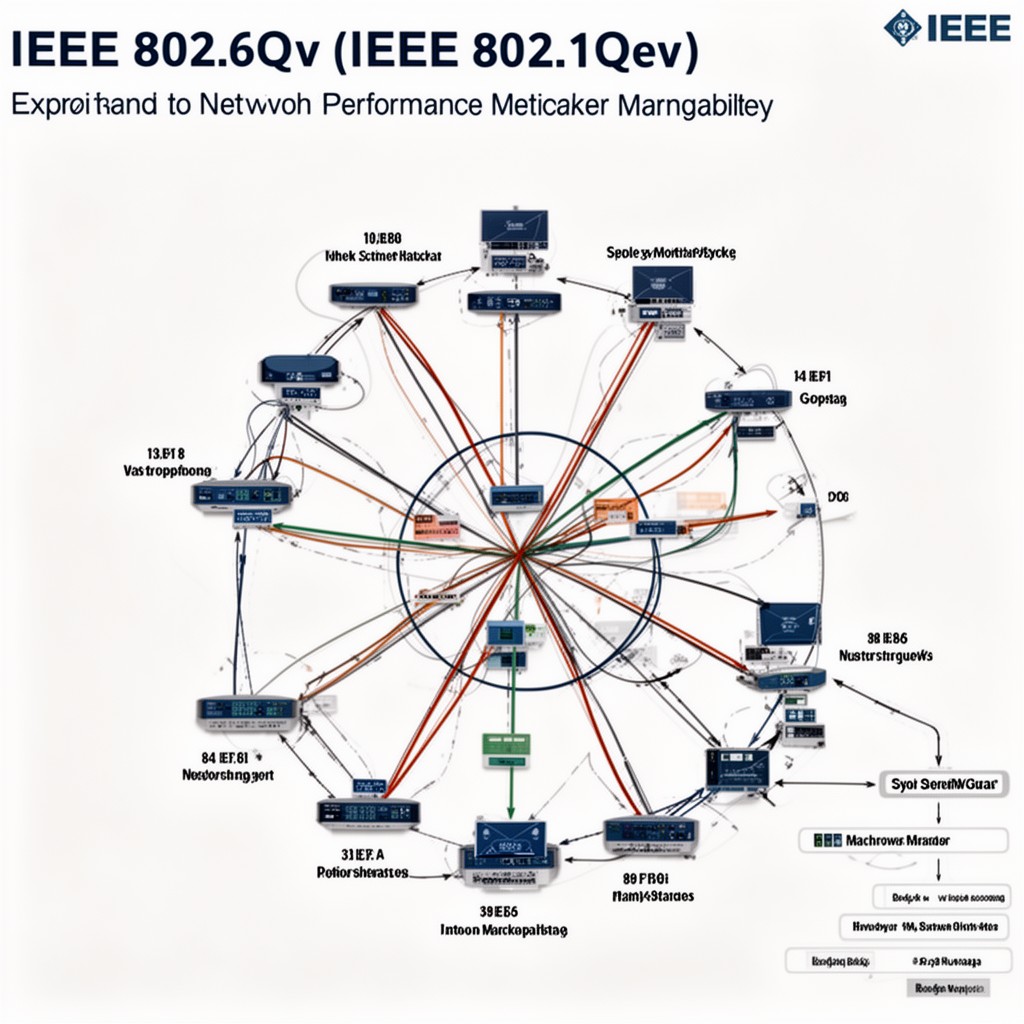 AI-generated illustration of IEEE 802.1Qev
