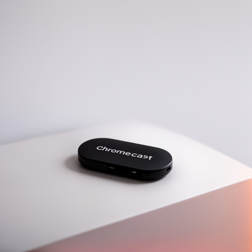 AI-generated illustration of Chromecast