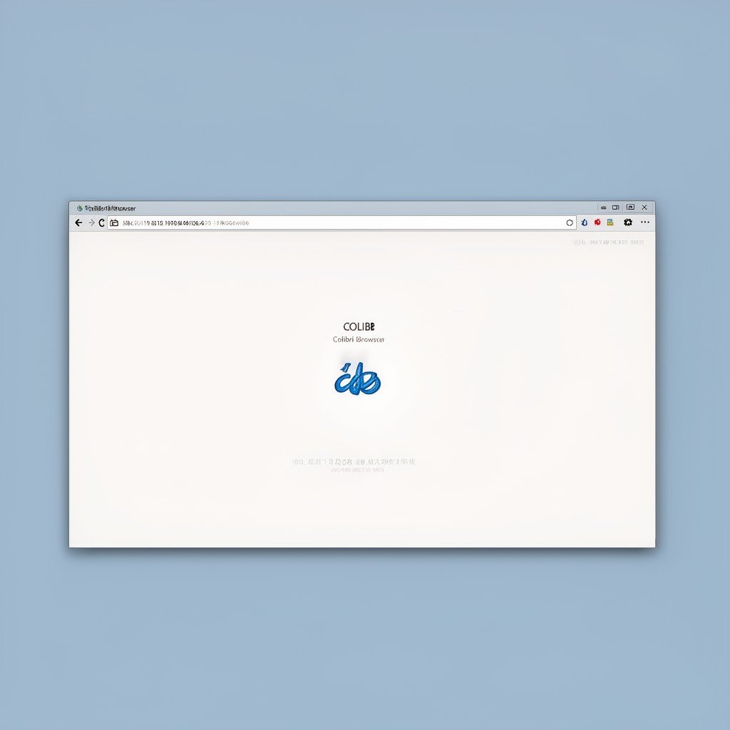 AI-generated illustration of Colibri Browser