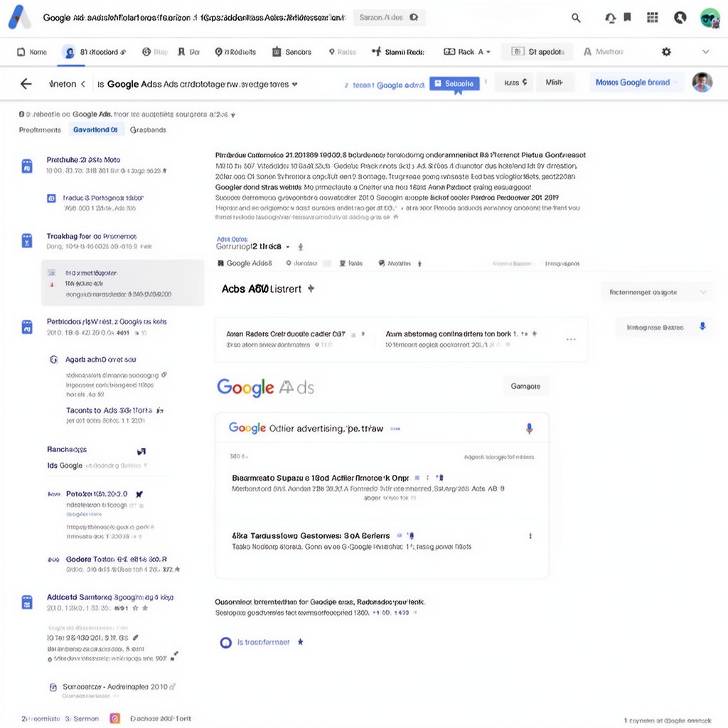 AI-generated illustration of Google Ads