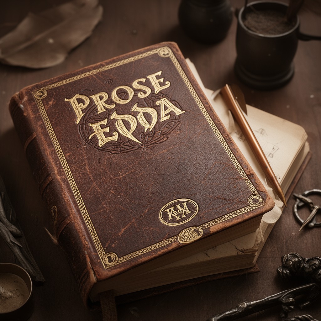 AI-generated illustration of Prose Edda
