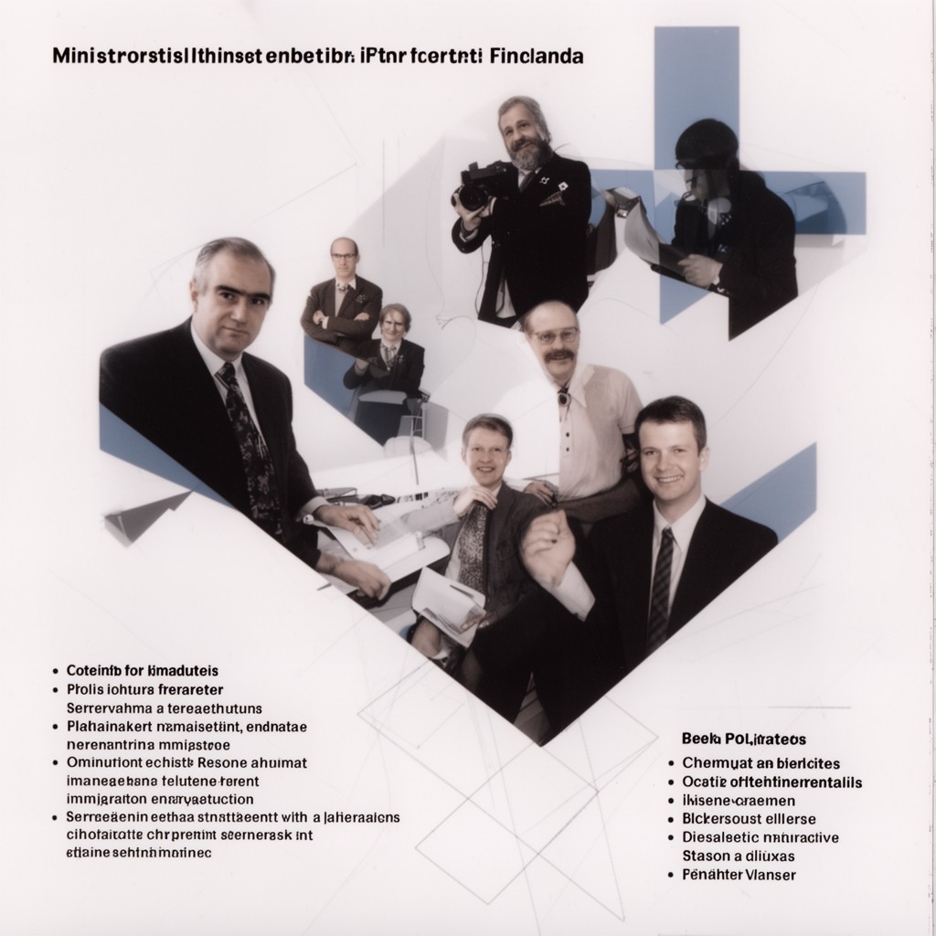 AI-generated illustration of Minister of the Interior of Finland