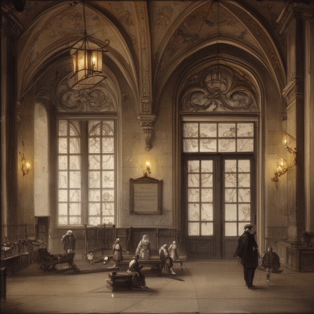 AI-generated illustration of University of Bourges