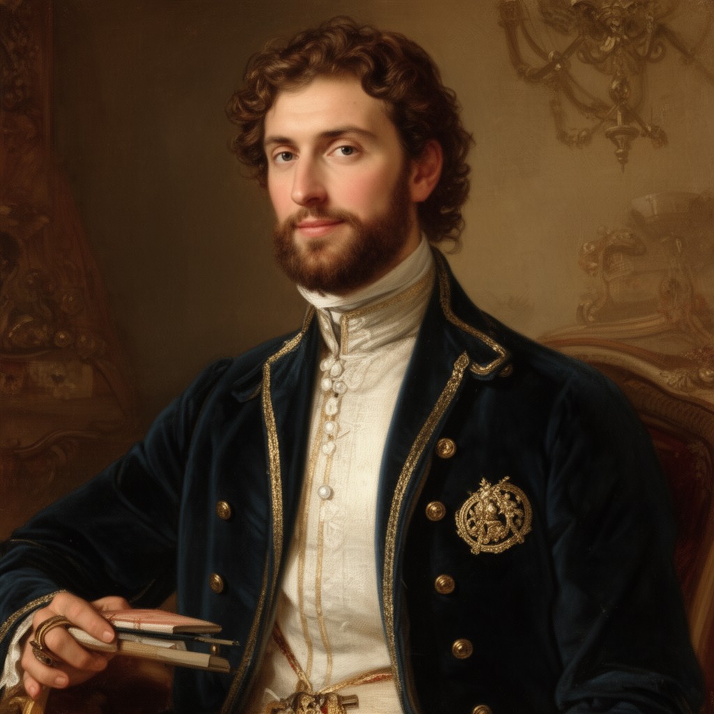 AI-generated illustration of Prince of Parma