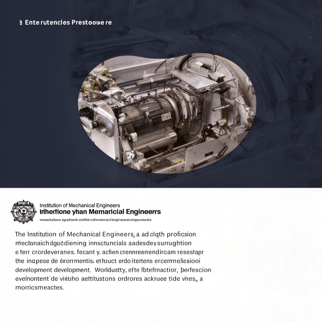 AI-generated illustration of Institution of Mechanical Engineers