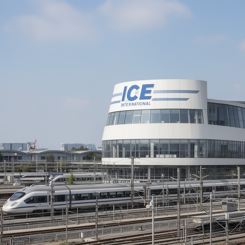 AI-generated illustration of ICE International services