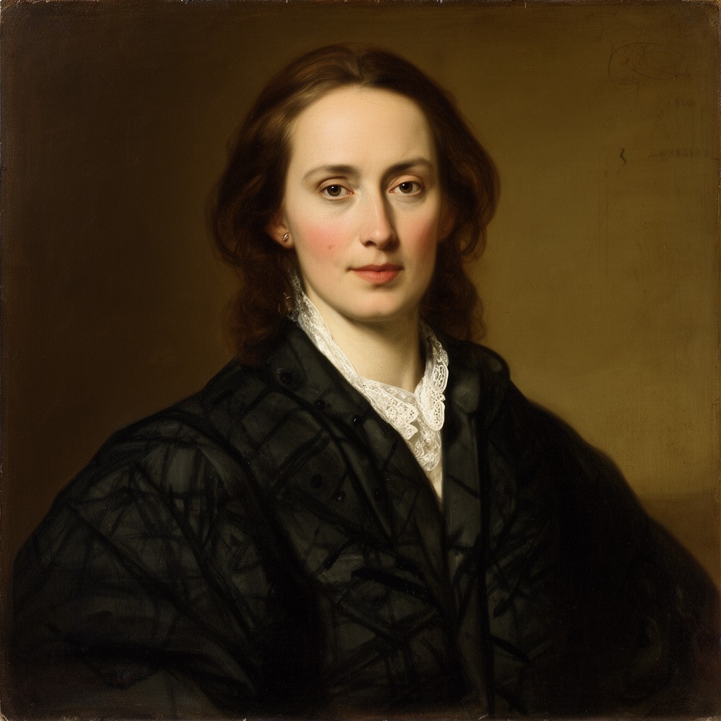 AI-generated illustration of Portrait of Elisabeth Bas
