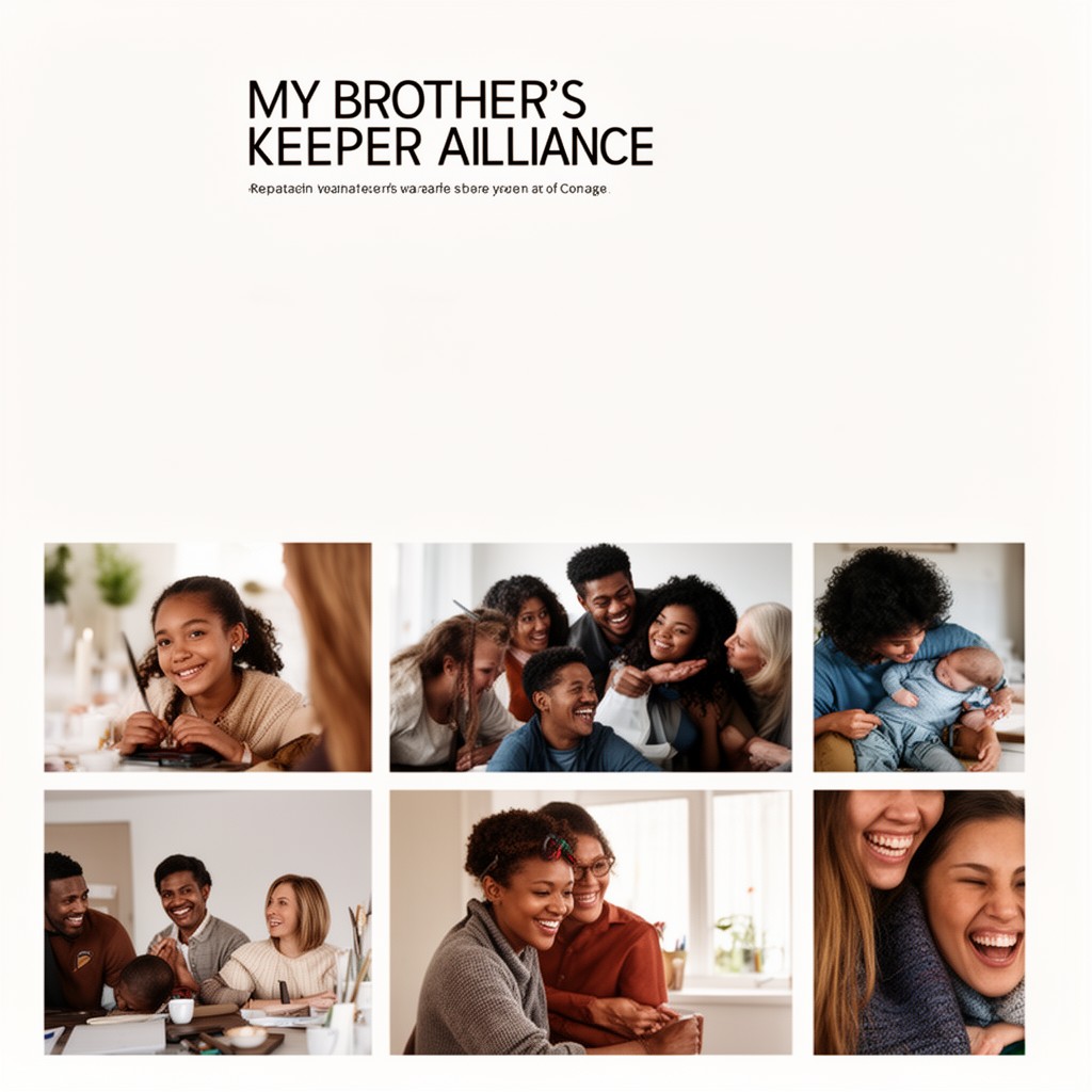 AI-generated illustration of My Brother’s Keeper Alliance