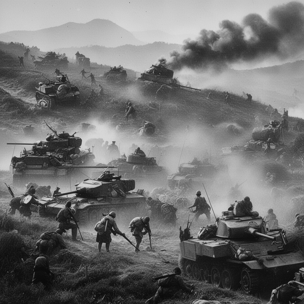 AI-generated illustration of German Tenth Army