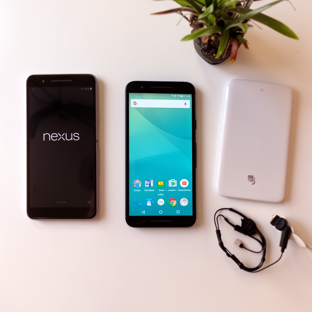 AI-generated illustration of Nexus (Google smartphone line)