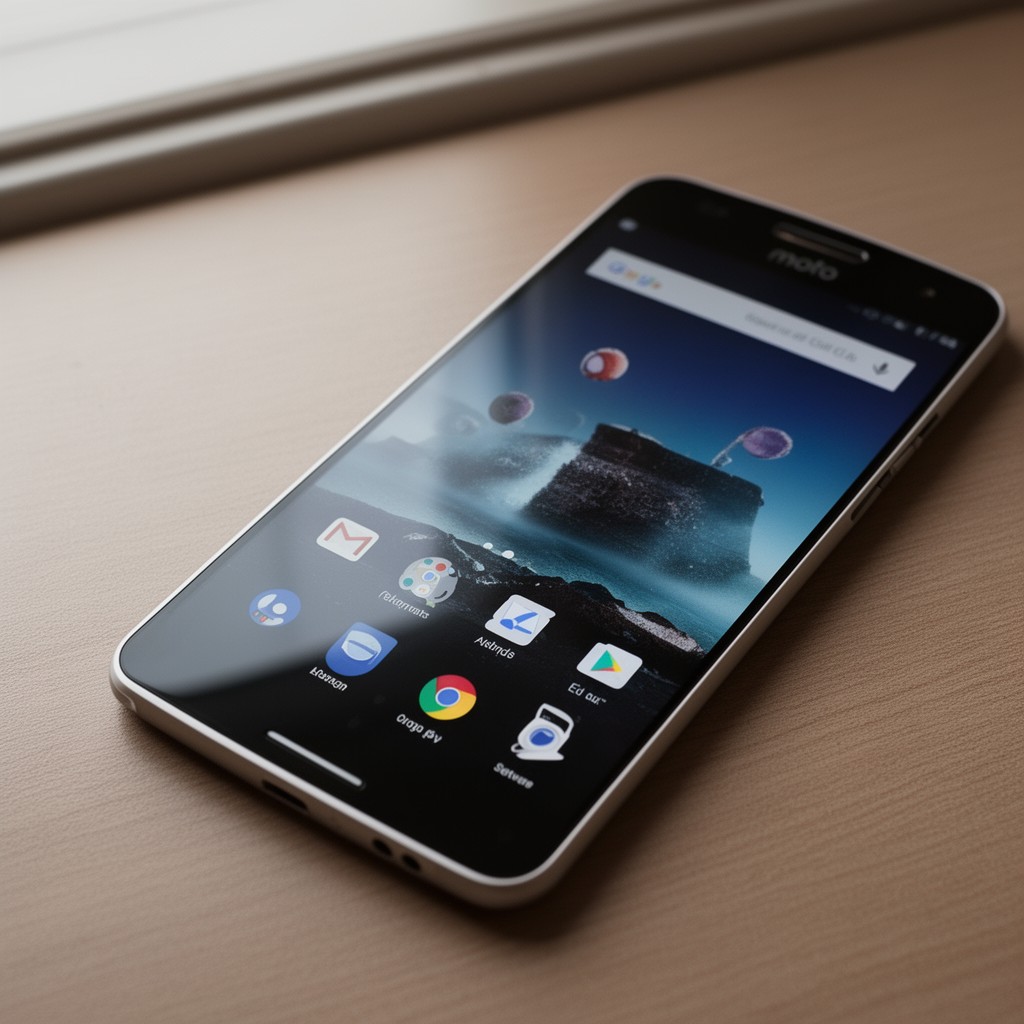 AI-generated illustration of Moto Z