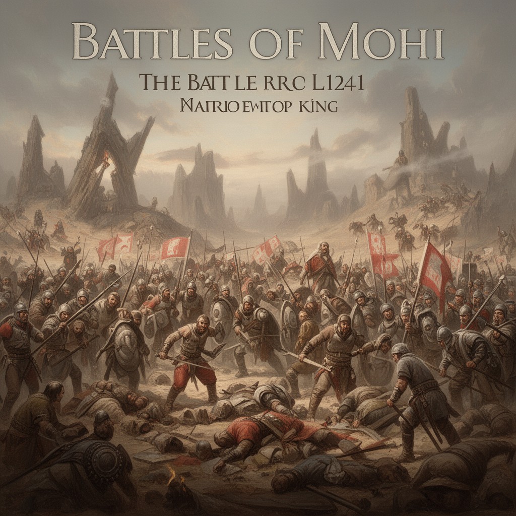 AI-generated illustration of Battle of Mohi