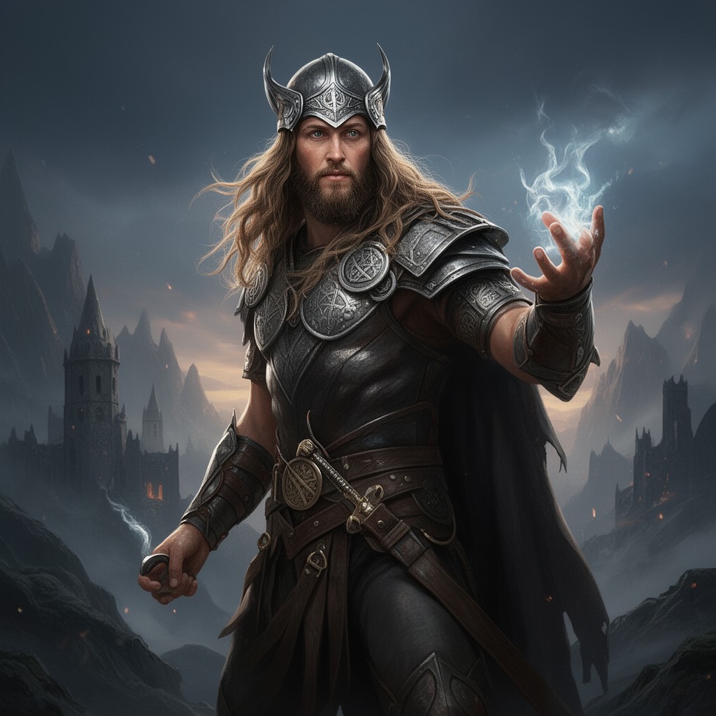 AI-generated illustration of Tyr