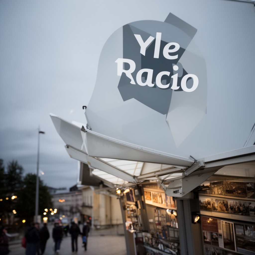AI-generated illustration of Yle Radio 1