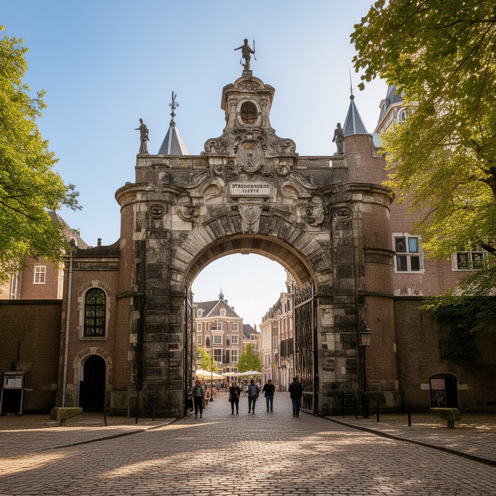 AI-generated illustration of Stadhouderspoort