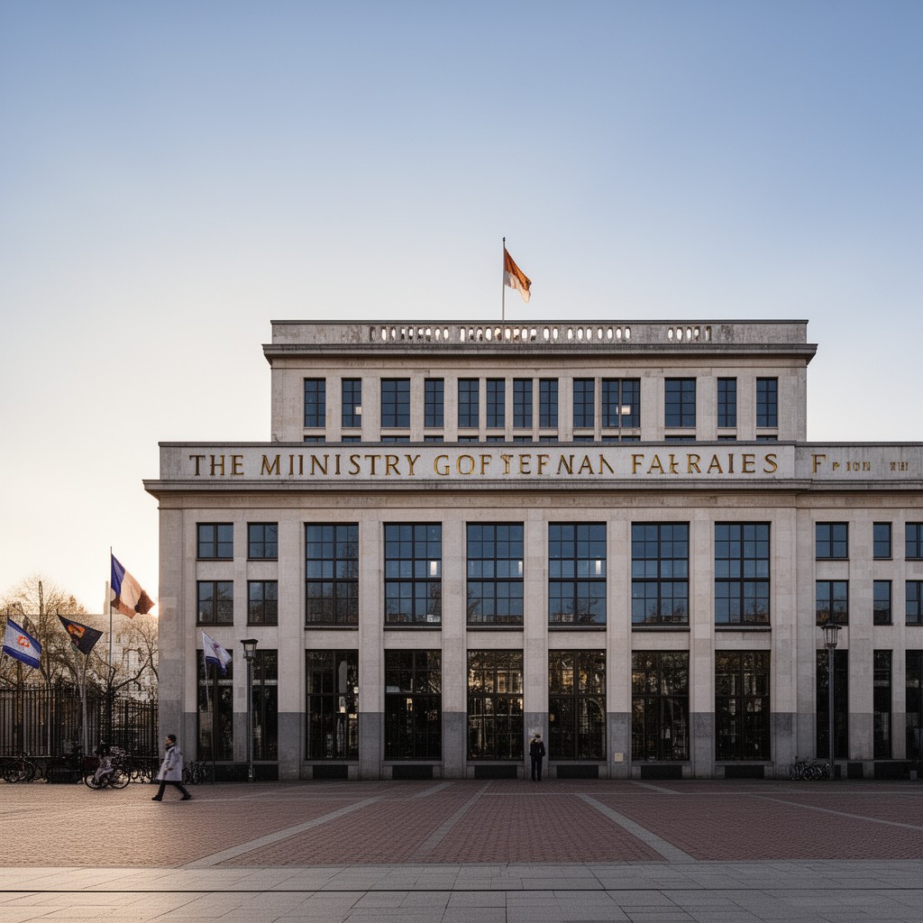 AI-generated illustration of Ministry of General Affairs of the Netherlands