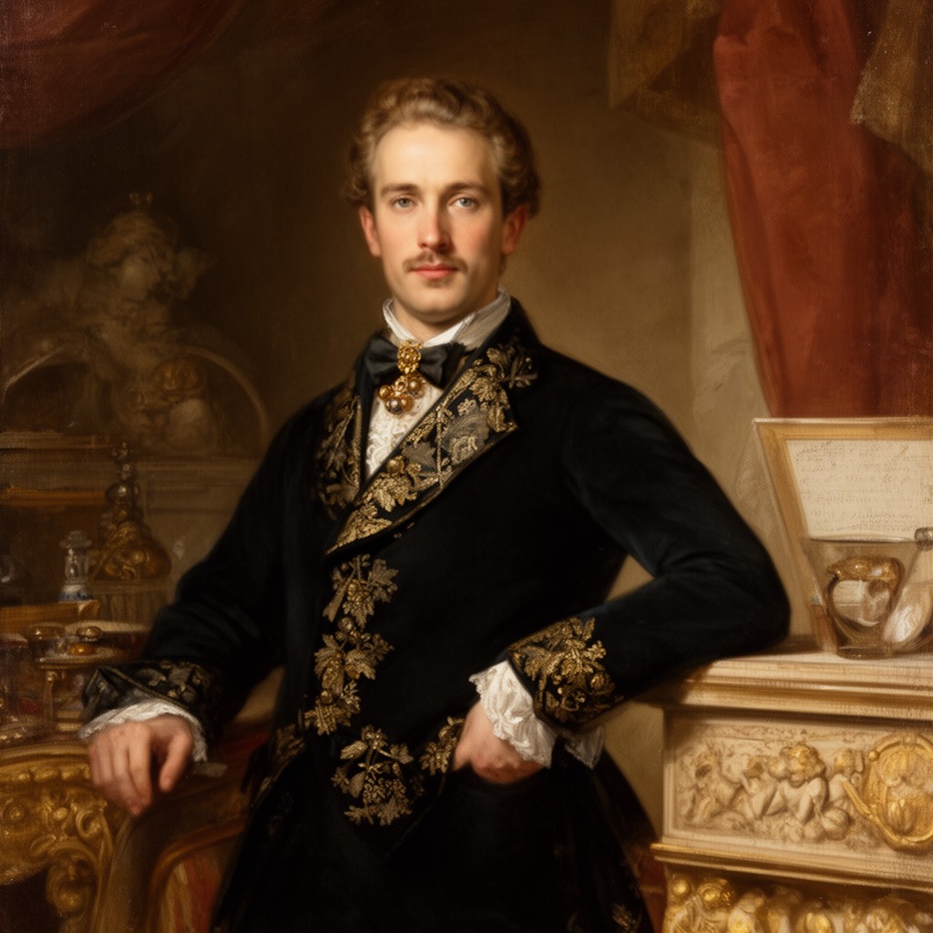 AI-generated illustration of Duke of Piacenza