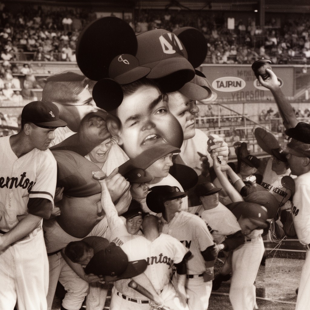 AI-generated illustration of Mickey Vernon