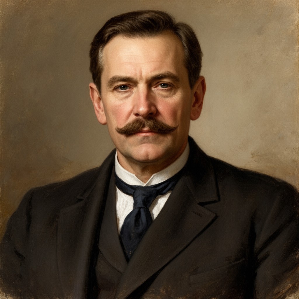 AI-generated illustration of Georgy Lvov