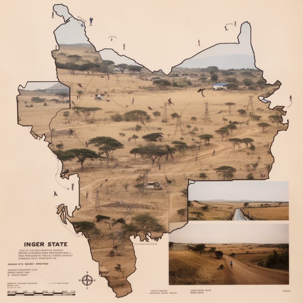 AI-generated illustration of Niger State