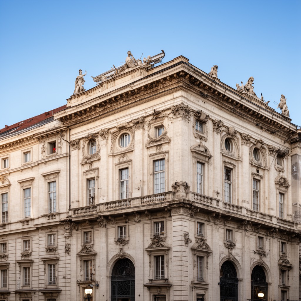 AI-generated illustration of Palazzo Madama