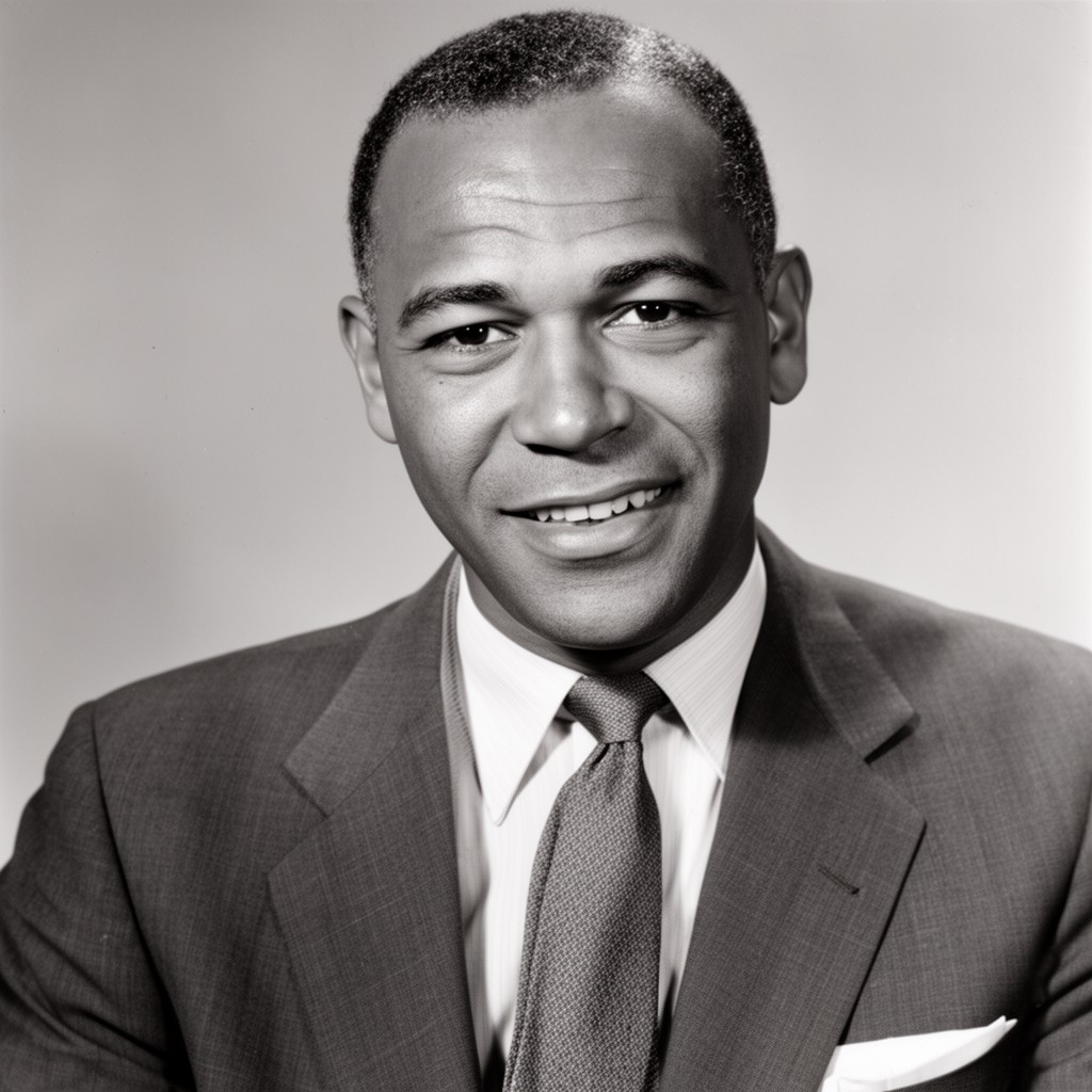 AI-generated illustration of Earl Lloyd