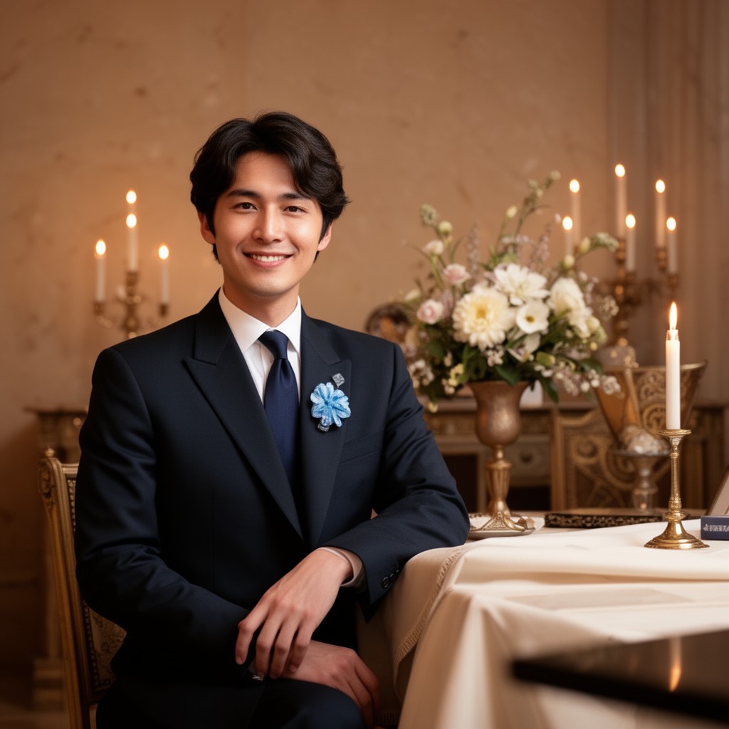 AI-generated illustration of His Imperial Highness The Crown Prince