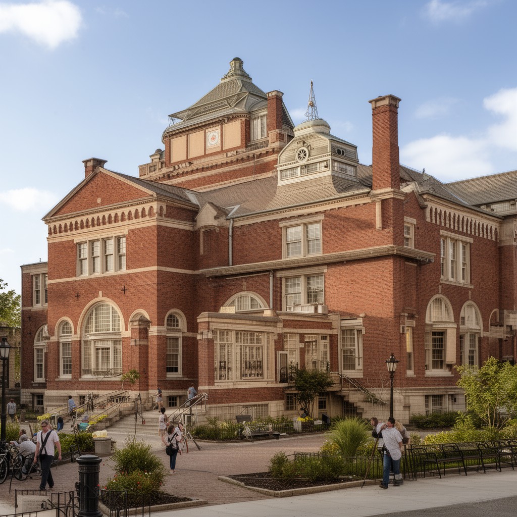 AI-generated illustration of Lane Theological Seminary