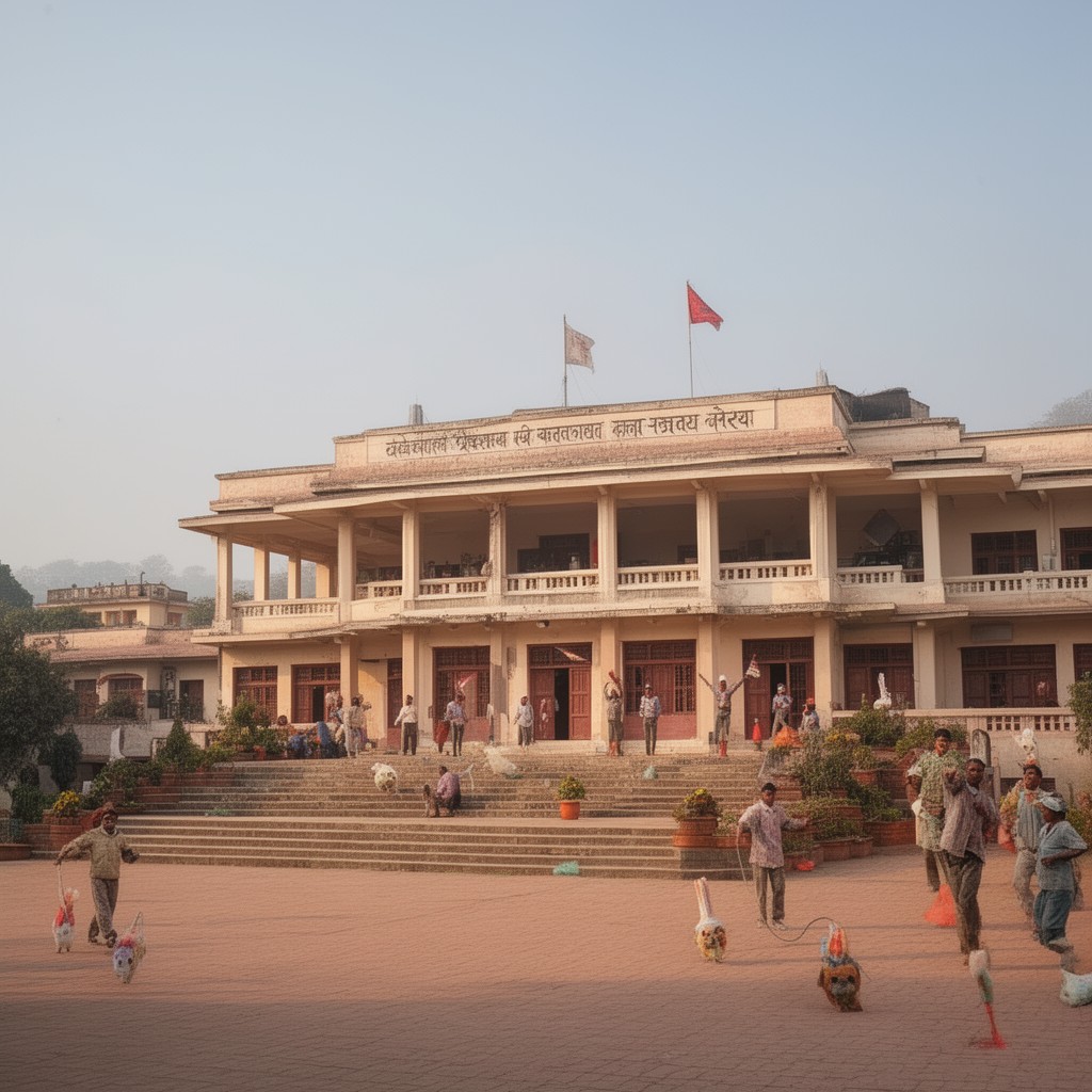 AI-generated illustration of National Assembly of Nepal