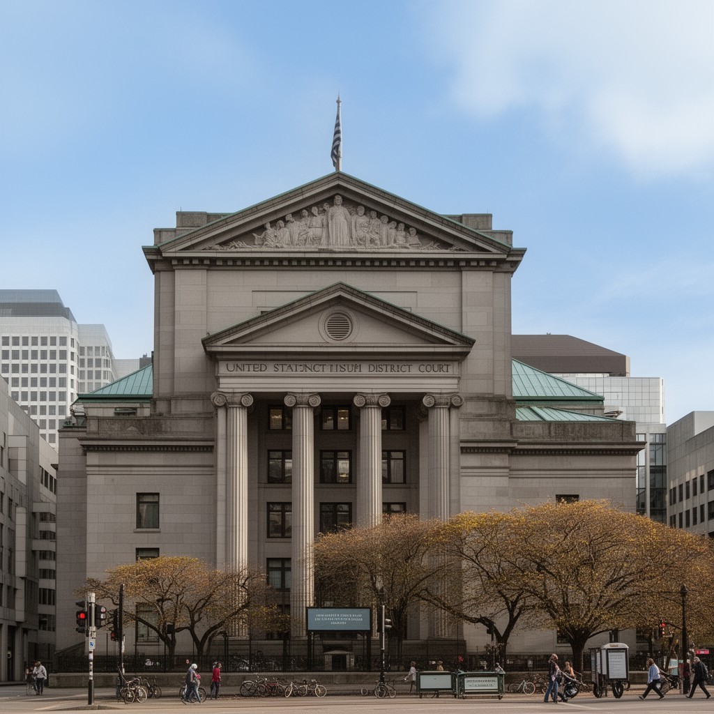 AI-generated illustration of United States District Court for the Western District of Washington
