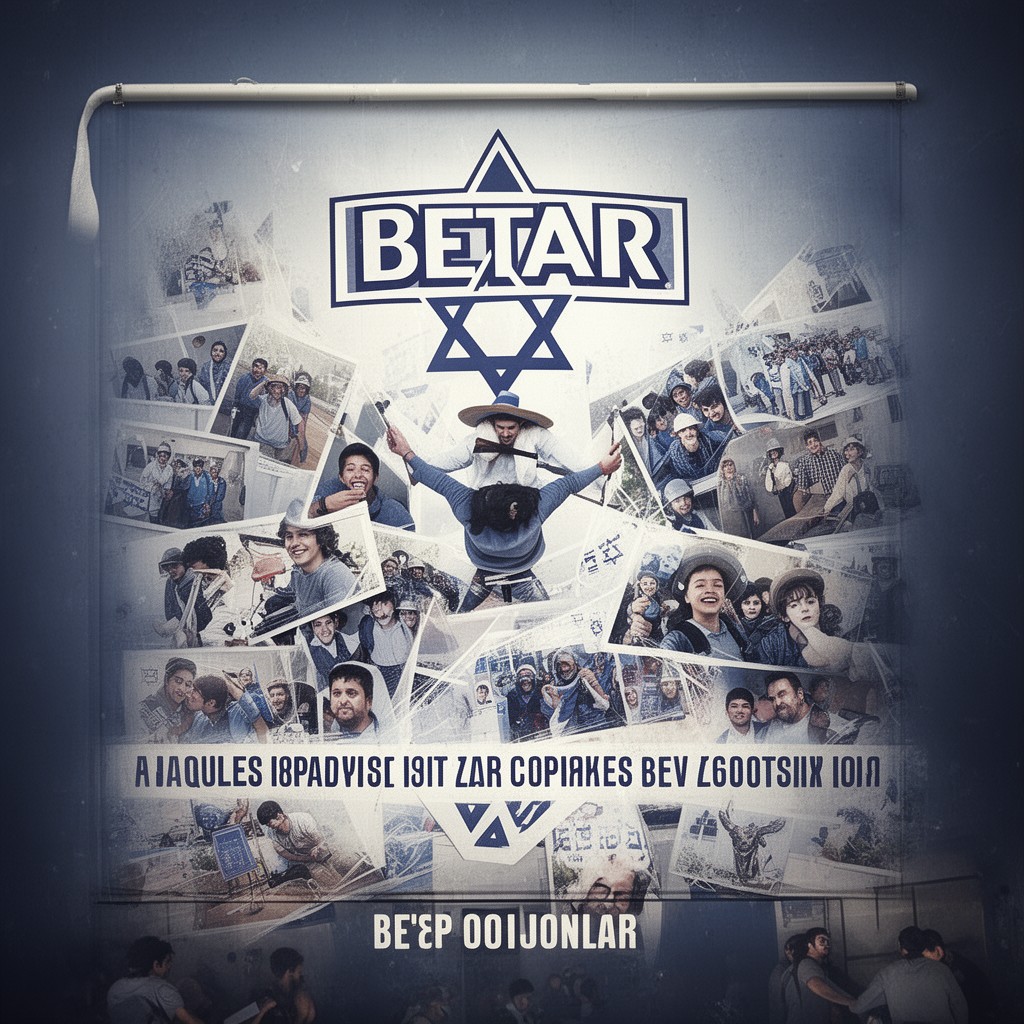 AI-generated illustration of Betar youth movement