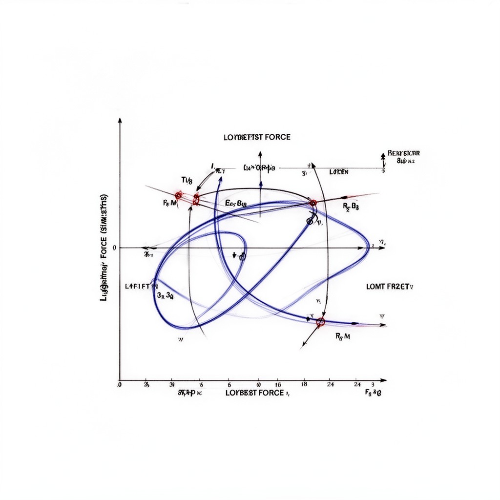AI-generated illustration of Lorentz force