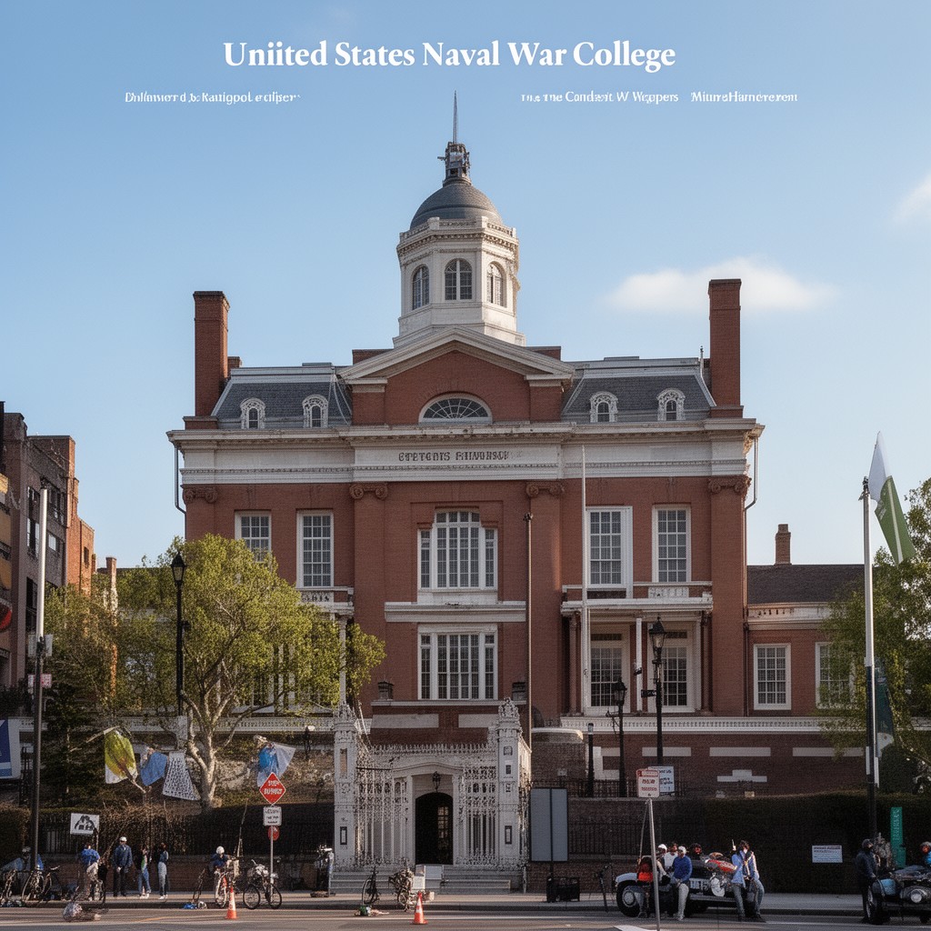 AI-generated illustration of United States Naval War College