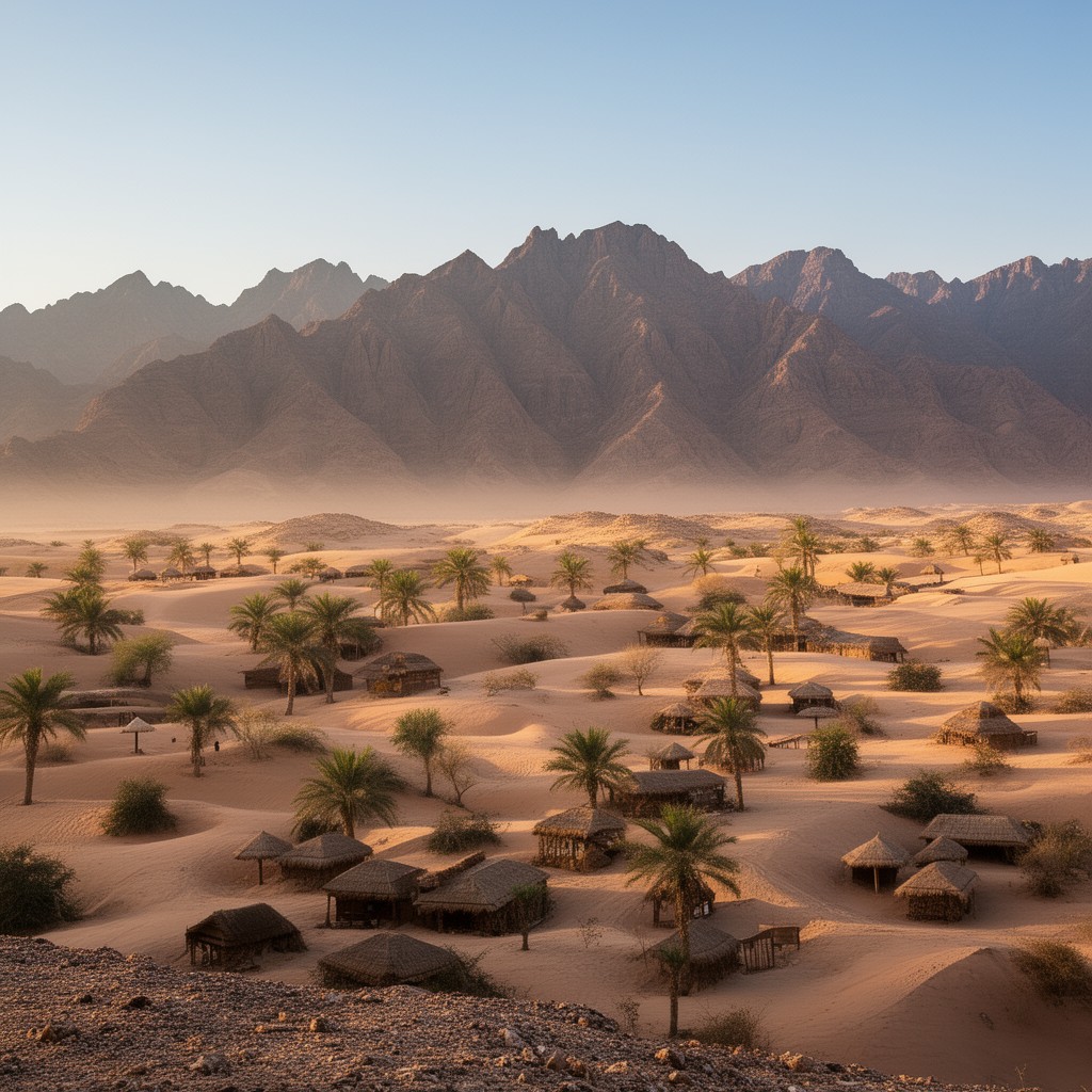 AI-generated illustration of Ras Al Khaimah