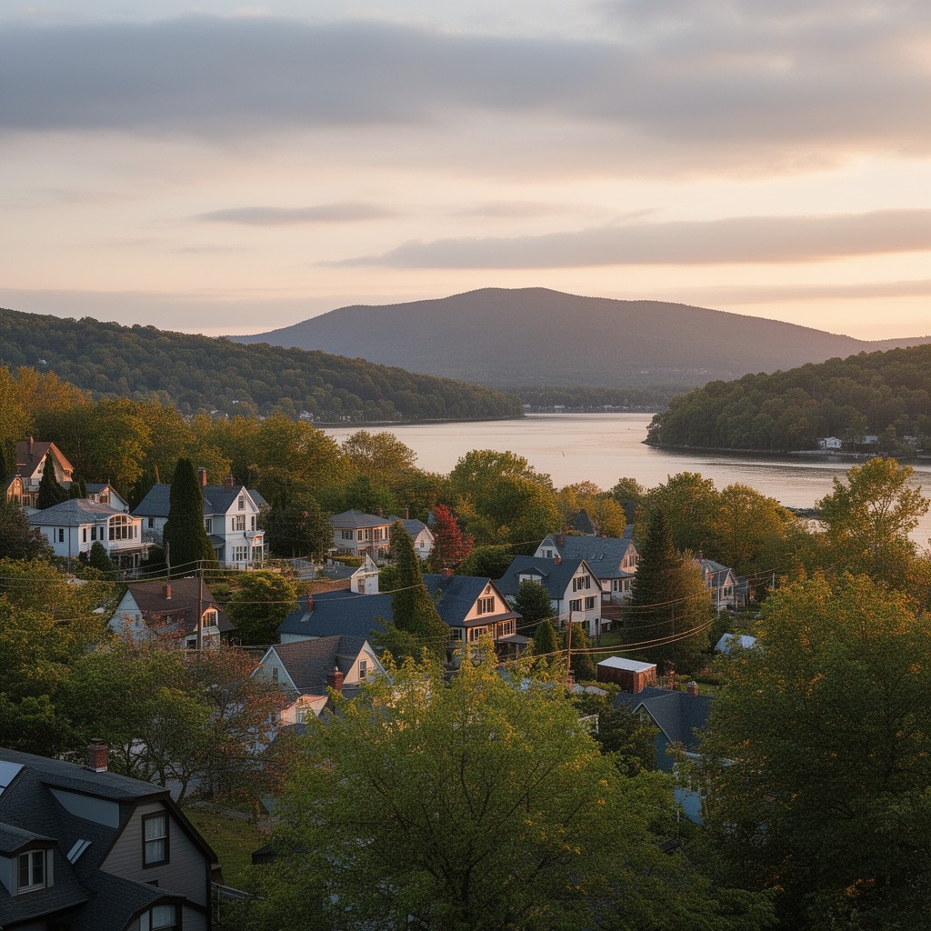 AI-generated illustration of Town of Cornwall, New York