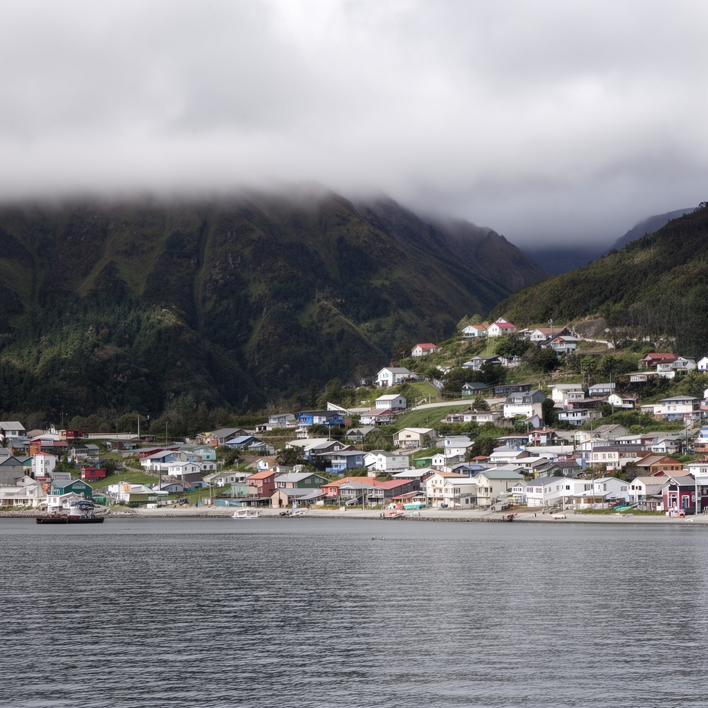 AI-generated illustration of Puerto Luisa
