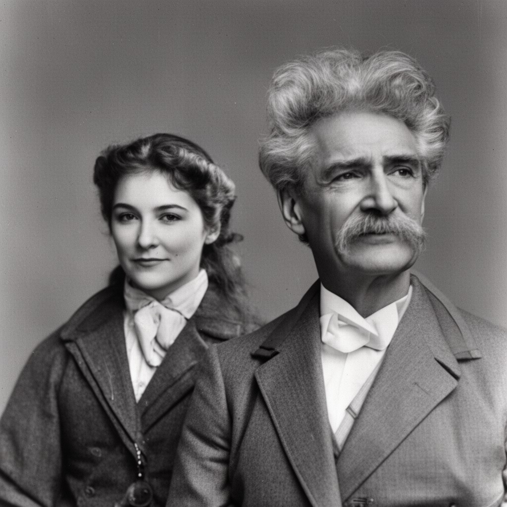 AI-generated illustration of Nina Gabrilowitsch