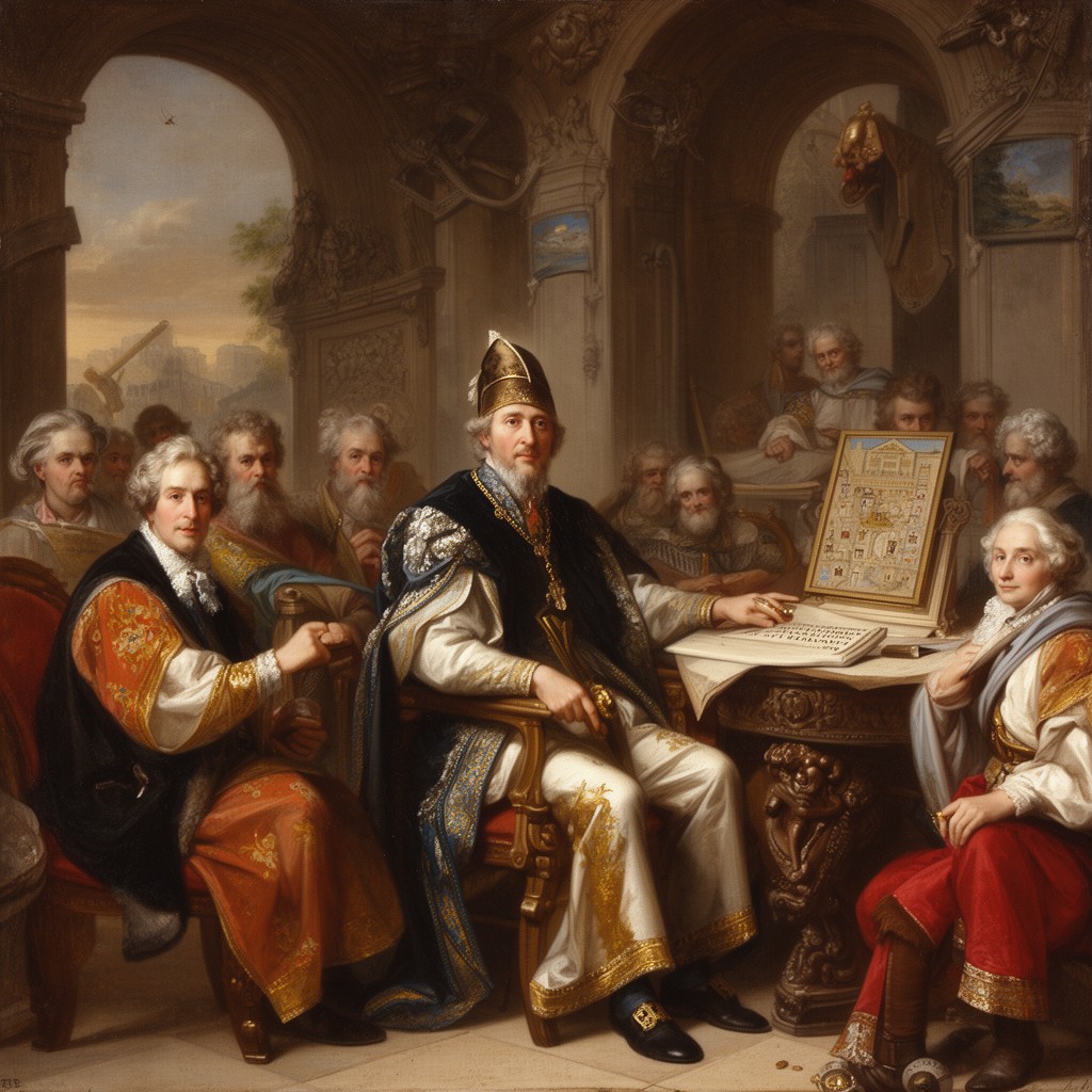 AI-generated illustration of Prince-elector of Mainz