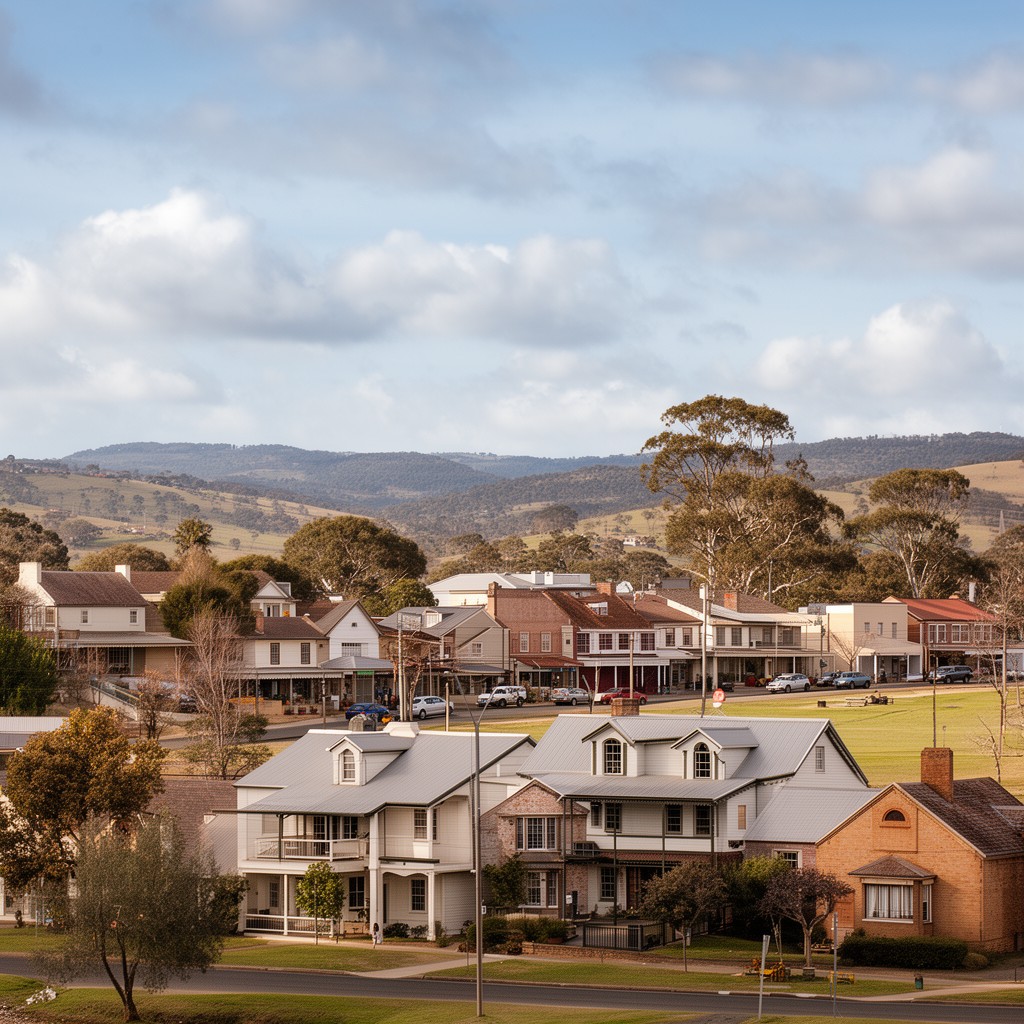 AI-generated illustration of Tenterfield